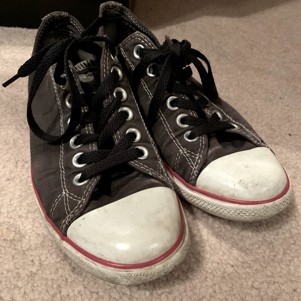 converse all star - distressed black